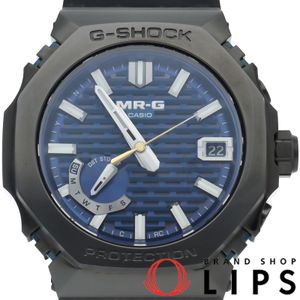 Casio G-SHOCK B2100 Series Blue and Black G-SHOCK MRG-B2100R-2AJR, Titanium/Cobalion/Rubber Men's Watch, Black, Excellent Condition, Unused, Box, Warranty Card
