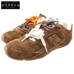 二手 New Balance x Miu Miu 530 SL 麂皮與網眼運動鞋,尺寸 37.5