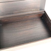 HERMES Jewelry Case, Jewelry Box, Playard, Wooden Box, H Logo, Accessory Case