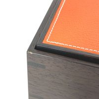HERMES Jewelry Case, Jewelry Box, Playard, Wooden Box, H Logo, Accessory Case