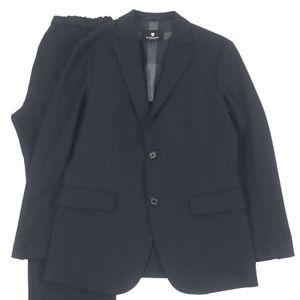 Excellent condition BLACK LABEL CRESTBRIDGE Black Label Crestbridge plaid-lined jersey set, Navy, Size S, Authentic, Men's