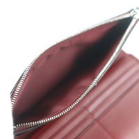 未使用品▽BALLY バリー TILL.TSP ロゴ刻印入り ストライプ レザー