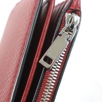 未使用品▽BALLY バリー TILL.TSP ロゴ刻印入り ストライプ レザー