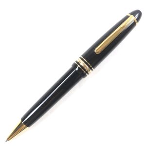 美品▼MONTBLANC モンブラン マイスターシュテュック ル・グラン ホワイトスター ツイスト式 ボールペン ブラック ゴールド 箱・ケース付き ドイツ製 メンズ 筆記確認済み
