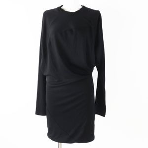 Unused Alexander Wang 1W496140L3 Dolman Sleeve Dress, Black, Size S, Authentic, Women's
