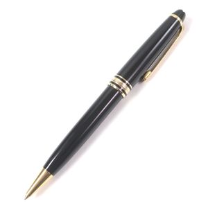 成色極佳的MONTBLANCMeisterstück 經典旋轉式原子筆，黑金配色，德國製造，男士款，書寫流暢。