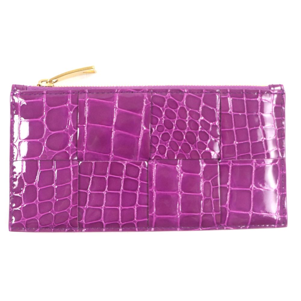 Unused BOTTEGA VENETA Cassette Long Zipper Card Case, Maxi