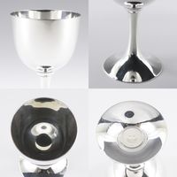 은배 페어 식기 순은 Silver Cup Pair _【중고】