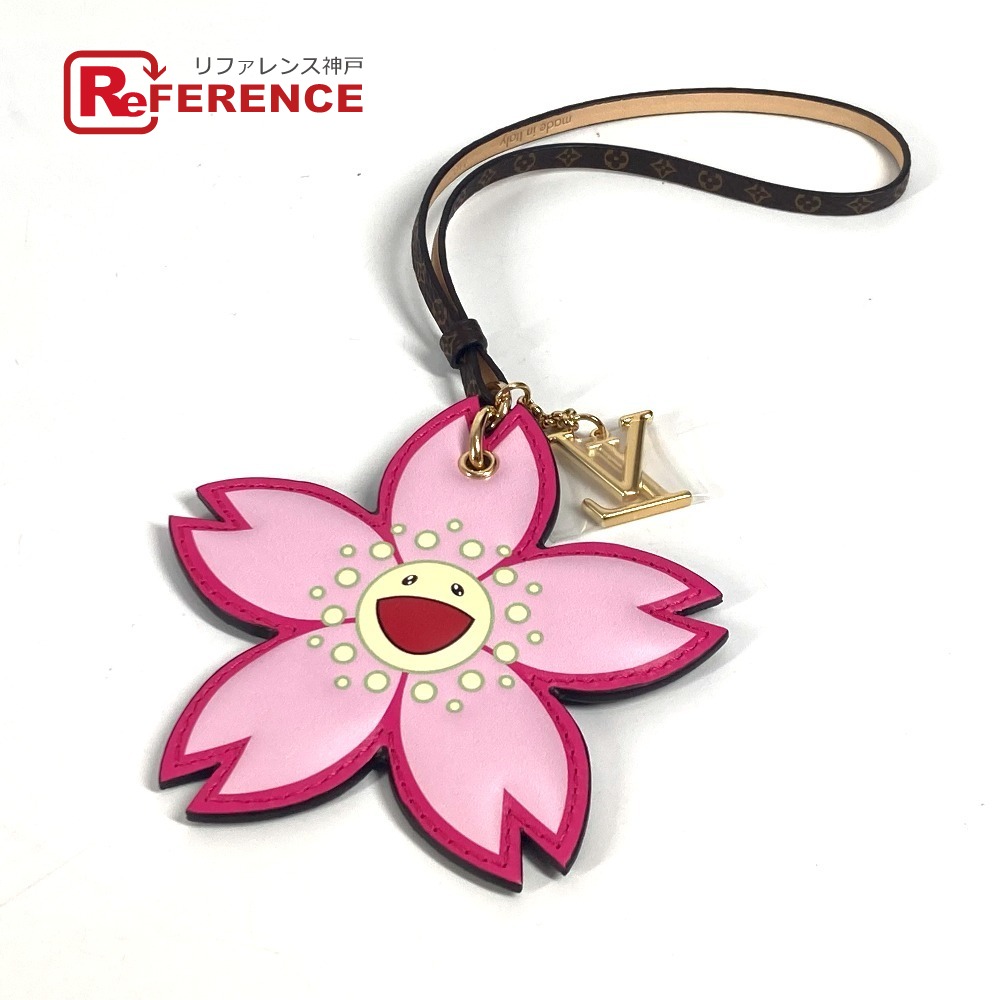 LOUIS VUITTON LV×TM Monogram Takashi Murakami Bag Charm - Cherry