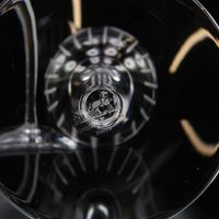 Pre-owned Hermès Fanfare wine glasses x 2