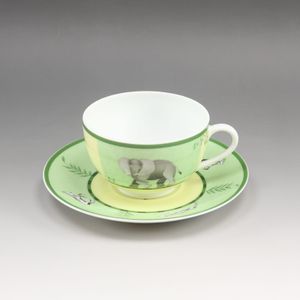 Pre-owned Hermès Africa Cup & Saucer