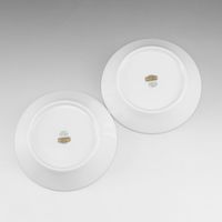 二手 Richard Ginori Medici 戒指圖案餐具：杯子、碟子和Platex 2