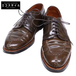 Alden 22220 NST/挪威分趾科爾多瓦皮阿伯丁鞋楦 U 型鞋頭繫帶鞋,8 1/2 號(二手)