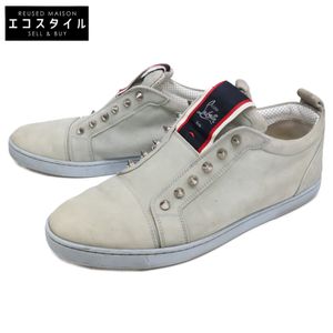 二手 Christian Louboutin F.A.V Fique A Vontade 一脚蹬运动鞋，尺码 42.5