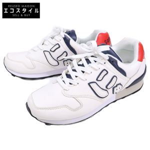 Sangacho [成色极佳] 7周年纪念款 NEW'S 三色皮革低帮运动鞋，尺码 25cm [二手]