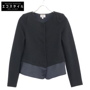 Pre-owned Armani Collarless Jacket, Color 38, 6YMG67 MJAGZ, Excellent Condition/Domestically Authorized.