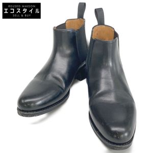 二手 Jalan Sriwijaya 98677 1428 款小牛皮侧边松紧带靴，4 码