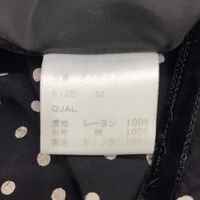 신메 블랙 K10-2 도트 무늬 마키시온피스 M【중고】