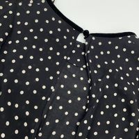 신메 블랙 K10-2 도트 무늬 마키시온피스 M【중고】