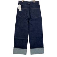 원숭이 타임 8314-042160-7970 나이비 와이드 스트레이트 팬티 L