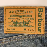 Levi's x Barbour Lot 568 Loose Denim 32x32 [Used]