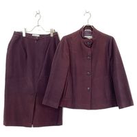 max Mara Angora Wine Red White Tag Set, Size 42 (Pre-owned)
