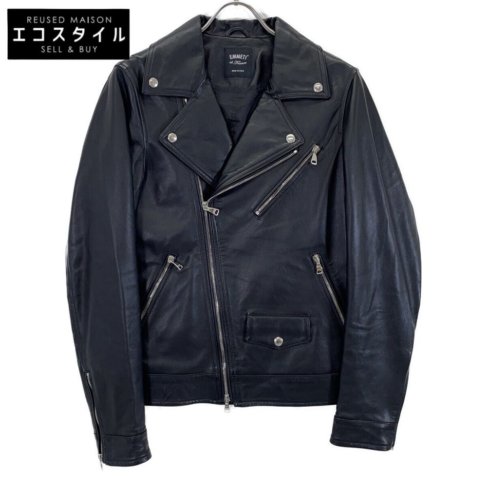 Used Emmett Corby Black Ramskin Double Riders 48