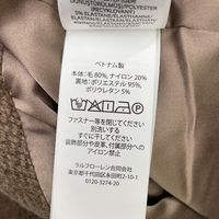 Lauren Ralph Lauren Brown Double-Breasted Herringbone Coat 00 [Pre-owned]