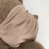 Lauren Ralph Lauren Brown Double-Breasted Herringbone Coat 00 [Pre-owned]