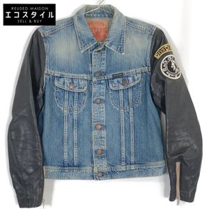 히스테릭 글래머 레세스 리브 데님 쟈켓트 0151AB10 F【중고】