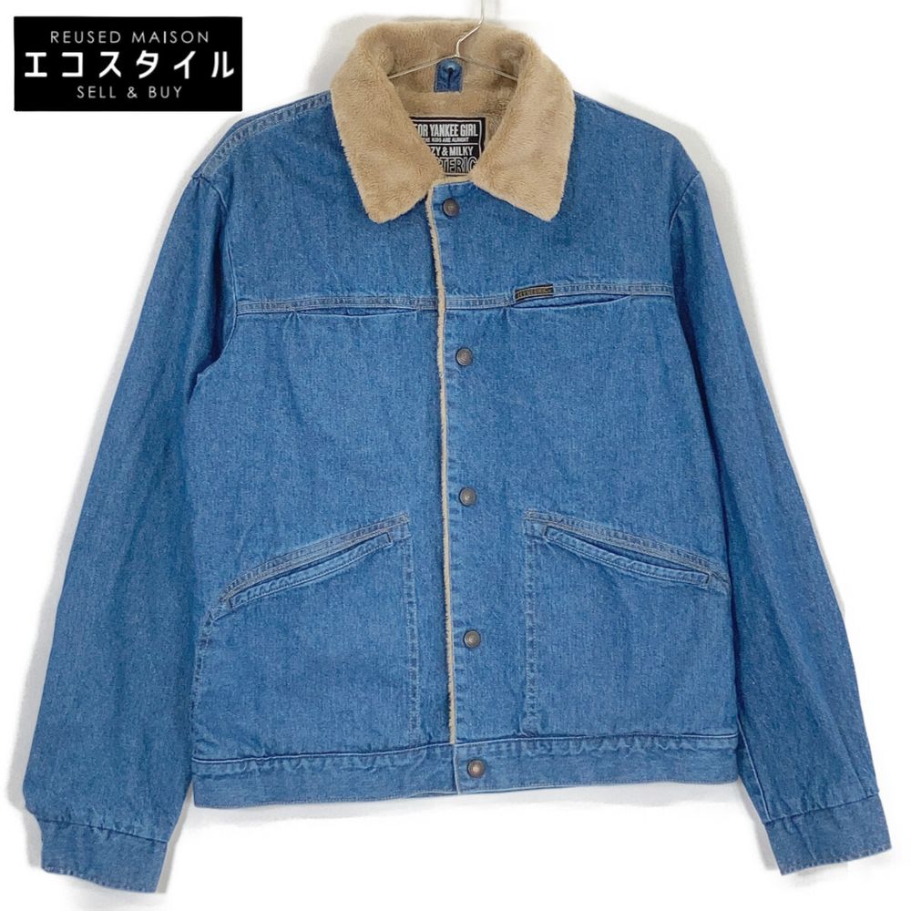 히스테릭 글래머 02213AB13 인데코고 자수 데님