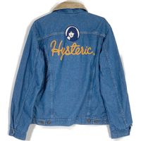 히스테릭 글래머 02213AB13 인데코고 자수 데님