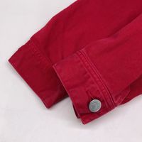 히스테릭 글래머 레드 코튼 지렛트 01201AB03 M【중고】