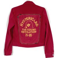 히스테릭 글래머 레드 코튼 지렛트 01201AB03 M【중고】