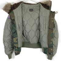 히스테릭 글래머 01203AB08 TRIANGLE WOMAN 리메이크 N-2B제캇트 M【중고】