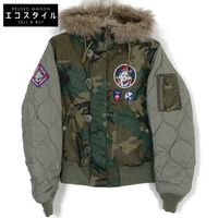 히스테릭 글래머 01203AB08 TRIANGLE WOMAN 리메이크 N-2B제캇트 M【중고】