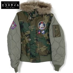 히스테릭 글래머 01203AB08 TRIANGLE WOMAN 리메이크 N-2B제캇트 M【중고】