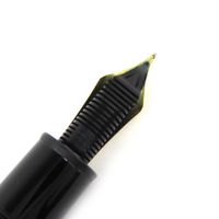 미품 △ MONTBLANC 몽블랑 마이스터스튁 149 Pix 펜촉 18K M 니브 화이트 스타 만년필 블랙 골드 상자・케이스 첨부 독일제 맨즈
