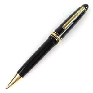 극미품 △ MONTBLANC 몽블랑 MB10456 마이스터스튁 르 그란 화이트 스타 트위스트식 볼펜 블랙 골드 독일제 남성
