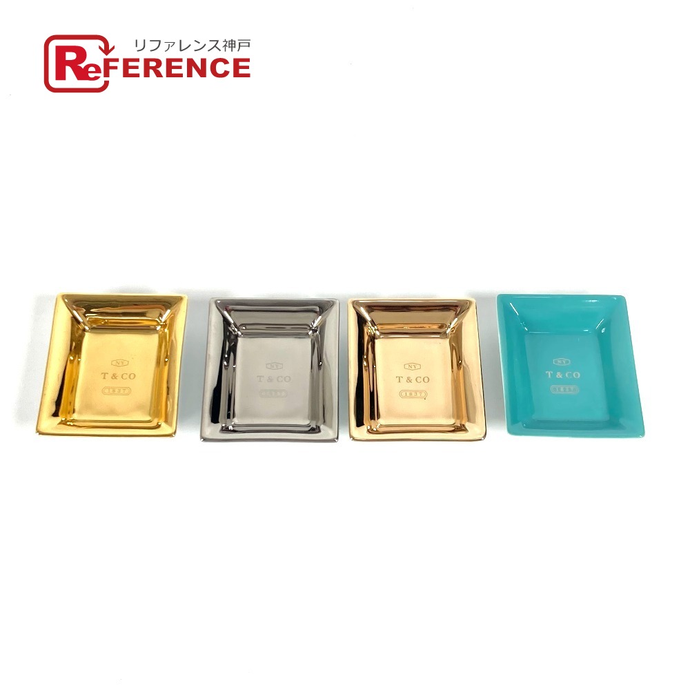 TIFFANY&Co. アッシュトレイ 小皿 ヴィド ポシェ セット 4個セット