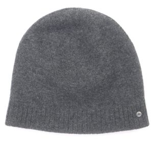 全新爱马仕 Hugo 男士 100% 羊绒粗针织帽，小号，意大利制造，正品，男士