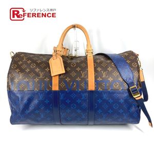 LOUIS VUITTONDR5107 Monogram Split顏色Keepall Bandouliere 50 波士頓包