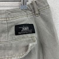 Used ZARA Flight Cargo Pants, Greige, Size 34