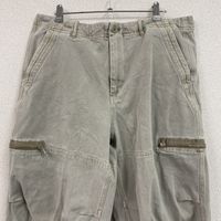 Used ZARA Flight Cargo Pants, Greige, Size 34