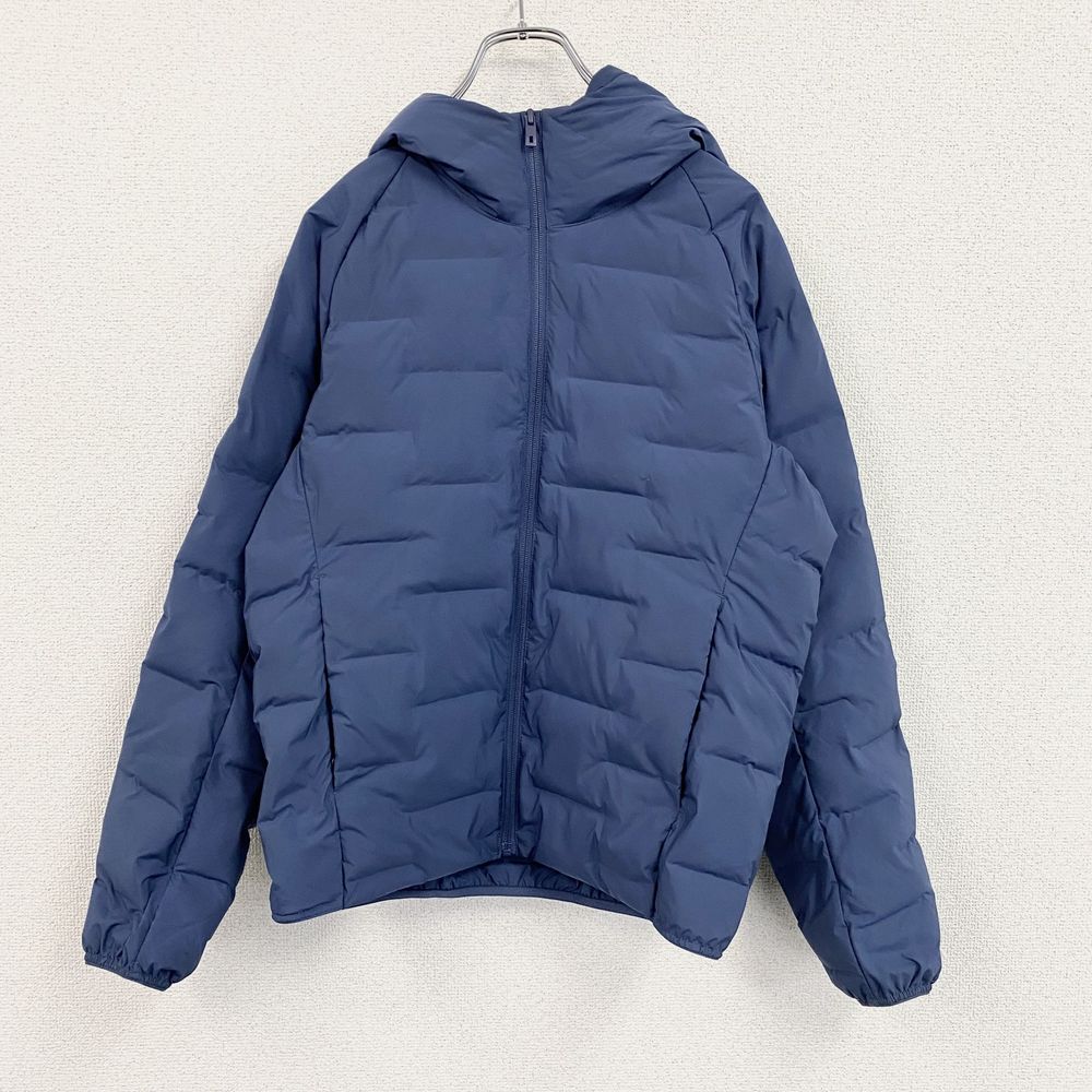 Used UNIQLO Puff Tech Parka, padded, blue, size S | 日本二手精品 ｜ DOKODEMO