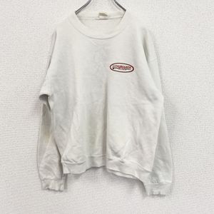 古着PBC 白色卫衣/运动衫，L 码