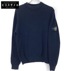 Stone Island 黑色罗纹柔软有机棉 S 码 [二手]