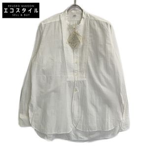 Forty-Five R 8033100 白色印度卡迪立领衬衫上衣 2 件 [二手]