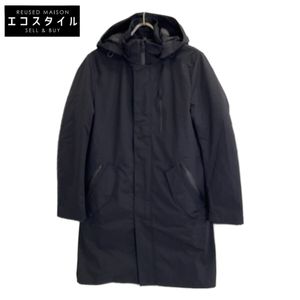 Black Label Crestbridge Black 51F46-446-09 Traveler Mod Coat, Size M [Pre-owned]