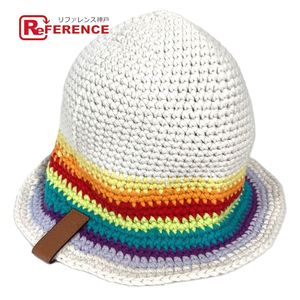 LOEWE彩虹标志针织帽